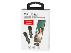 Mikrofon bezprzewodowy do smartfona USB-C BLOW zestaw 2 szt