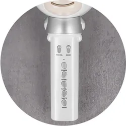 Mikrofon z głośnikiem bluetooth dla dzieci Forever Animal małpka - srebrny/biały - AMS-100