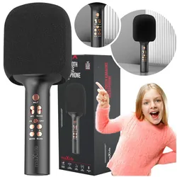 Mikrofon z głośnikiem Bluetooth Maxlife MXBM-600 - czarny