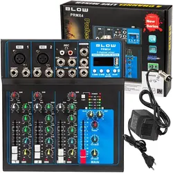 Kompaktowy mikser audio Blow PRMX 4 USB RCA 4-kanały