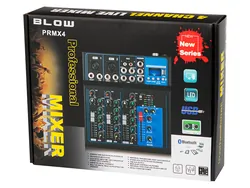 Kompaktowy mikser audio Blow PRMX 4 USB RCA 4-kanały