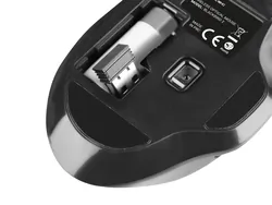 Mysz bezprzewodowa NATEC BLACKBIRD 2 optyczna 1600DPI z cichym klikiem - czarna