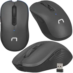Mysz bezprzewodowa NATEC ROBIN optyczna 1600DPI - czarna