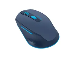 Mysz bezprzewodowa NATEC SISKIN optyczna 2400DPI z cichym klikiem - niebieska