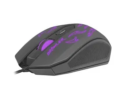 Mysz gamingowa podświetlana FURY BRAWLER + słuchawki z mikrofonem + mata