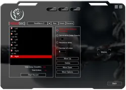 Mysz gamingowa podświetlana Rebeltec HUNTER 2  dla graczy 2750DPI + oprogramowanie
