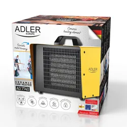 Nagrzewnica ceramiczna Adler AD 7740 1000W/2000W/3000W