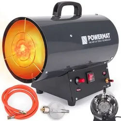 Nagrzewnica dmuchawa gazowa grzejnik piecyk 15kW Powermat PM-NAG-15GN