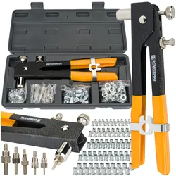 Nitownica ręczna do nitonakrętek M3-M8 Powermat PM-NIR-86SU 86 elementów