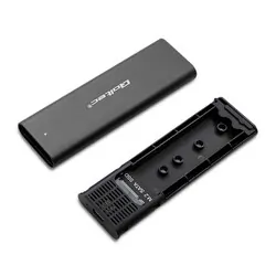Obudowa kieszeń do dysków M.2 SATA NGFF Qoltec USB-C
