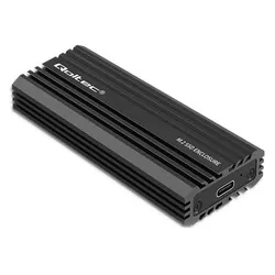 Obudowa kieszeń NV2270 na dysk M.2 SSD SATA NVMe Qoltec USB-C