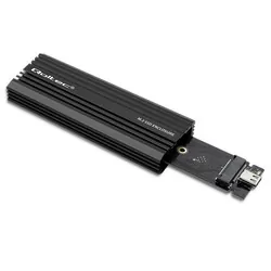 Obudowa kieszeń NV2270 na dysk M.2 SSD SATA NVMe Qoltec USB-C