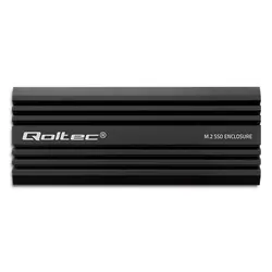 Obudowa kieszeń NV2270 na dysk M.2 SSD SATA NVMe Qoltec USB-C
