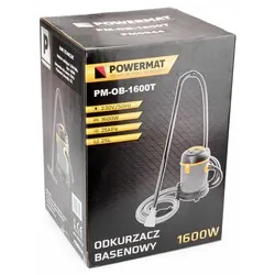 Odkurzacz wielofunkcyjny basenowy Powermat PM-OB-1600T 25L 1600W