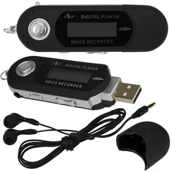 Odtwarzacz MP3 dyktafon dla aktywnych 8GB   słuchawki