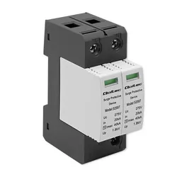 Ogranicznik ochronnik przepięć AC Qoltec 2P 275V T2 B C