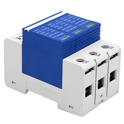 Ogranicznik ochronnik przepięć DC Qoltec 3P 1000V T2 B C