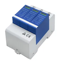 Ogranicznik ochronnik przepięć DC Qoltec 3P 1000V T2 B C