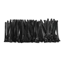 Opaski zaciskowe wielorazowego użytku trytytki odpinane 7.2x100mm 100 szt. czarne