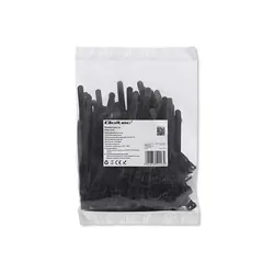 Opaski zaciskowe wielorazowego użytku trytytki odpinane 7.2x100mm 100 szt. czarne