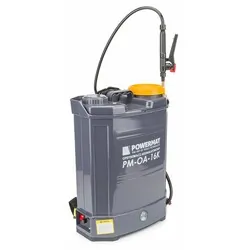 Opryskiwacz akumulatorowy 16 L Powermat PM-OA-16K   zestaw dysz