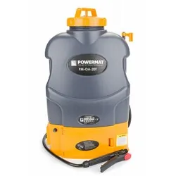 Opryskiwacz akumulatorowy 20L Powermat PM-OA-20T   zestaw dysz