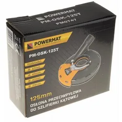 Osłona przeciwpyłowa odsysająca do szlifierki 125 mm Powermat PM-OSK-125T