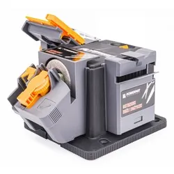 Ostrzałka wielofunkcyjna 3w1 do wierteł noży dłut 170W Powermat PM-OWF-170M