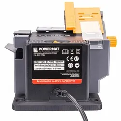 Ostrzałka wielofunkcyjna 3w1 do wierteł noży dłut 170W Powermat PM-OWF-170M