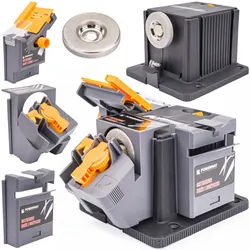 Ostrzałka wielofunkcyjna 3w1 do wierteł noży dłut 170W Powermat PM-OWF-170M