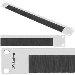 Panel szczotkowy LANBERG do szafy RACK 19" 1U szary