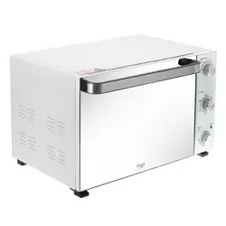 Piekarnik elektryczny 48L Adler AD 6027   blacha do pieczenia   ruszt z uchwytem   rożen