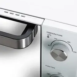 Piekarnik elektryczny 48L Adler AD 6027   blacha do pieczenia   ruszt z uchwytem   rożen