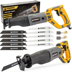 Piła szablasta 1800W Powermat PM-PSZ-1800T   10 brzeszczotów