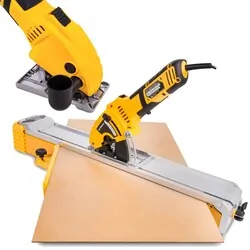 Pilarka precyzyjna tarczowa 1200W Powermat PM-PPT-1200   prowadnica   3 tarcze