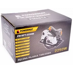 Pilarka ręczna tarczowa 185mm 2250W Powermat PM-RPT-2250M z laserem