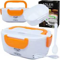 Podgrzewany pojemnik na żywność do 50°C Adler AD 4474 orange