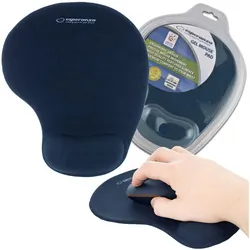 Podkładka żelowa pod mysz Esperanza - granatowa