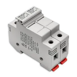 Podstawa bezpiecznikowa   bezpiecznik DC Qoltec 2P 1000V 20A solar