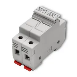 Podstawa bezpiecznikowa   bezpiecznik DC Qoltec 2P 1000V 20A solar