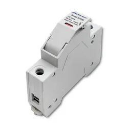 Podstawa bezpiecznikowa z diodą   bezpiecznik DC Qoltec 1P 1000V 15A solar