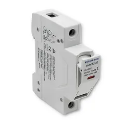 Podstawa bezpiecznikowa z diodą   bezpiecznik DC Qoltec 1P 1000V 30A solar
