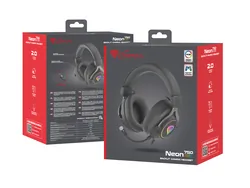 Podświetlane słuchawki gamingowe z mikrofonem GENESIS NEON 750 RGB