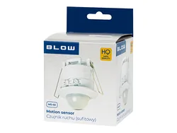 Podtynkowy czujnik ruchu sufitowy 360° BLOW MS-02 biały
