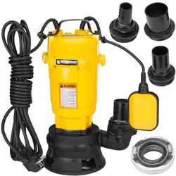 Pompa do szamba z rozdrabniaczem Powermat PM-PDS-3000P   pływak