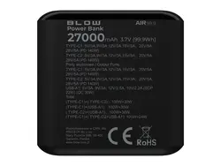 Power Bank 27000mAh PD 140W AIR99.9 - czarny