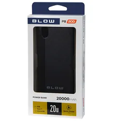 Powerbank BLOW 20000mAh 2xUSB QC PB20D USB-C