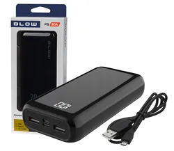Powerbank BLOW 30000mAh 2xUSB QC PB30A USB-C