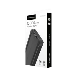 Powerbank solarny Kruger&amp;Matz z latarką 10000mAh USB microUSB USB-C Lightning