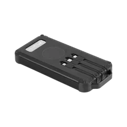 Powerbank solarny Kruger&amp;Matz z latarką 10000mAh USB microUSB USB-C Lightning
